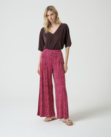 Surkana - Trousers Ryon red