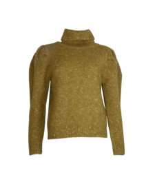 C'est beau la vie - Pull vert glitter Raoul
