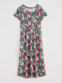 Seasalt - Veronica dress Garden Flowers night