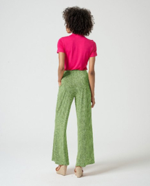 Surkana - Trousers wide Orly acid green