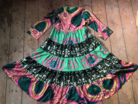 Erfurt Luxury - V-neck dress Multicolor