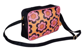 Kunstboer- Schoudertas Retro bloemen Brabantia inspiratie