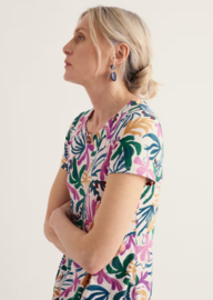 Seasalt - Veronica dress Fronds chalk mix