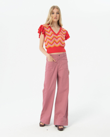 Surkana - Wide Trousers oldpink