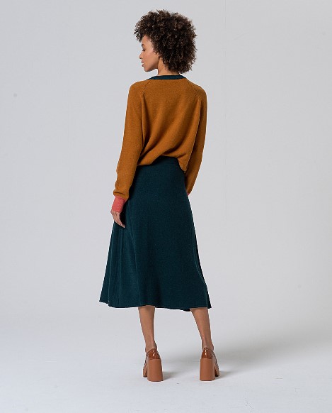 Surkana - Skirt Lita bottle green