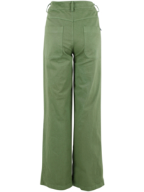 Danefae - DaneDaisy Stretch twill Trousers green