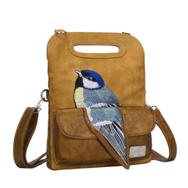 Hi-di-Hi tas Parus ocher/ bronze