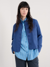Seasalt - Coombe lane jacket washed marine