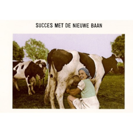 Succes met je nieuwe baan kaart