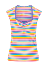 Blutsgeschwister - Let romance rule Coral rainbow stripes