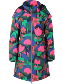 Danefae - DaneTurell coat Geofleur blue