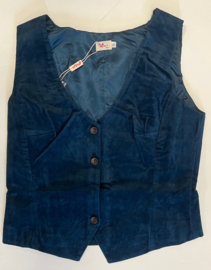 Heart - Gilet Assisi rib petrol