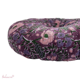 Imbarro - Kussen Eleana rond purple