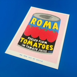 Resin print - Roma tomatoes 