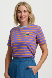 Sugarhill - Maggie T-shirt mauve/orange