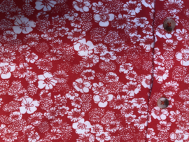 C'est beau la vie - Shirt Flowers orange