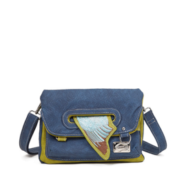 Hi-di-Hi tas Kingfisher green/navy blue