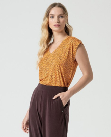 Surkana - Trousers brown modal straight