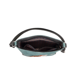 Hi-di-Hi tas Appetizer aqua/d.grey
