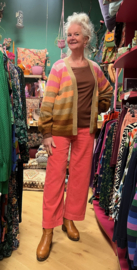 C'est beau la vie - Trousers Folk in the city Romy blush