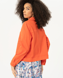 Surkana - Jacket with pockets orange