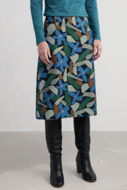 Seasalt - Forest view skirt Zennor flower onyx