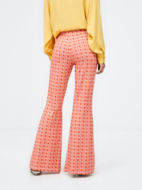 Surkana - Broek Long flared orange 