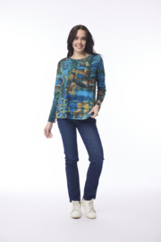 Orientique - T-shirt contemporary Crew Batik