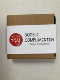 Verzend een compliment - Omdat ik van je hou