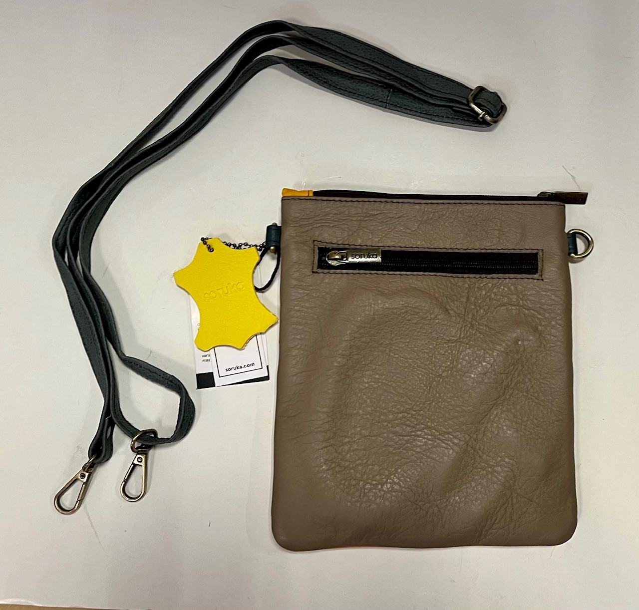 Soruka - tas Maya lila oranje camel