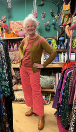 C'est beau la vie - Trousers Folk in the city Romy blush