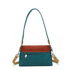 Hi-di-Hi tas Twiggle Koolmeesjes Petrol/red