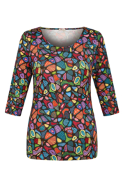 Heart -  Frome shirt  multi color