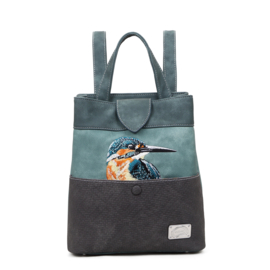 Hi-di-Hi tas Song song aqua/ d.grey/ blue