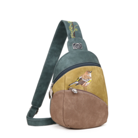 Hi-di-Hi tas Tjirp d.blue/ yellow/blue