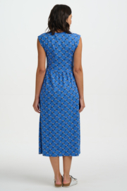 Sugarhill - Nina dress Blue folkore twist