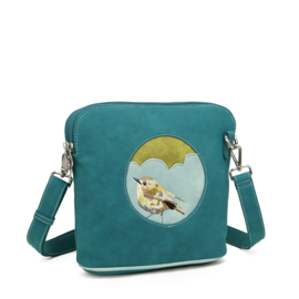 Hi-di-Hi tas Lucky bird Petrol