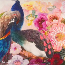 Imbarro - Pauwenkussen Majesty