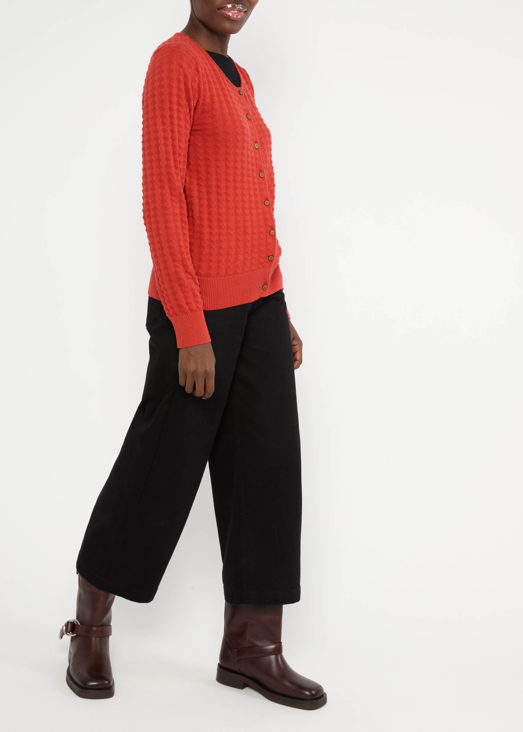 Blutsgeschwister - Cardigan Save the Brave orange