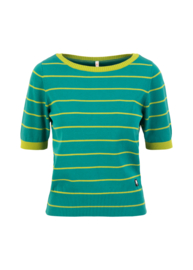 Blutsgeschwister - Pretty preppy green jade stripes