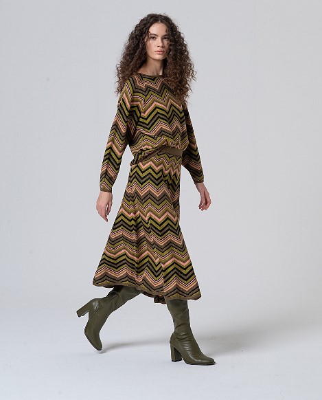 Surkana - Skirt Niux green