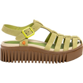 Art shoes - Brighton 1575 Liken green