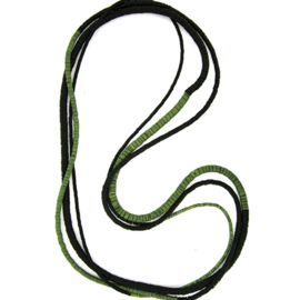 Groen zwarte ketting Coco