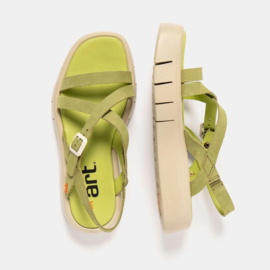 Art shoes - Malaga nubuck green