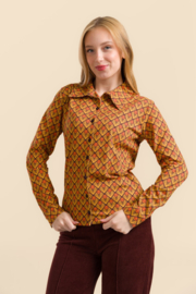 Lalamour - Sara blouse Retro flower
