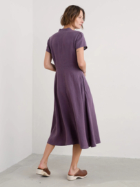 Seasalt - Carved wood dress regular- paars