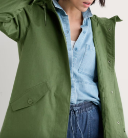 Seasalt - Seafaring coat Heath green