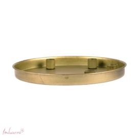 Imbarro - Kaarsenhouder Bodil rond