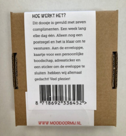 Verzend een compliment - Voor jou