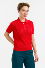 Lalamour - Romy top red